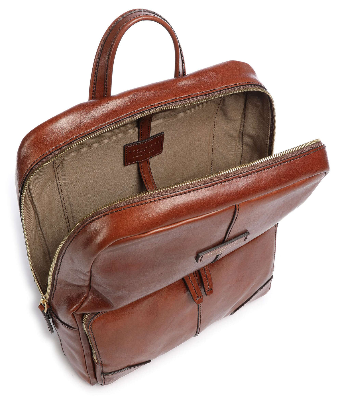 The Bridge Vespucci Backpack marrone