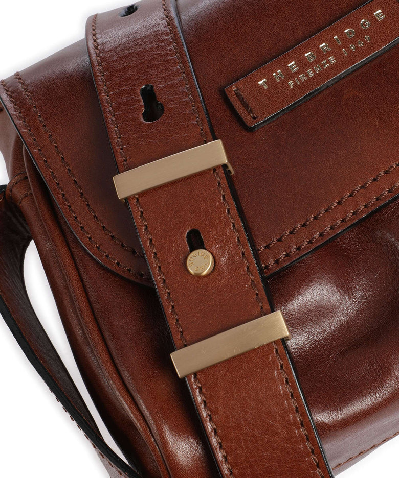 The Bridge Flora Crossbody bag marrone