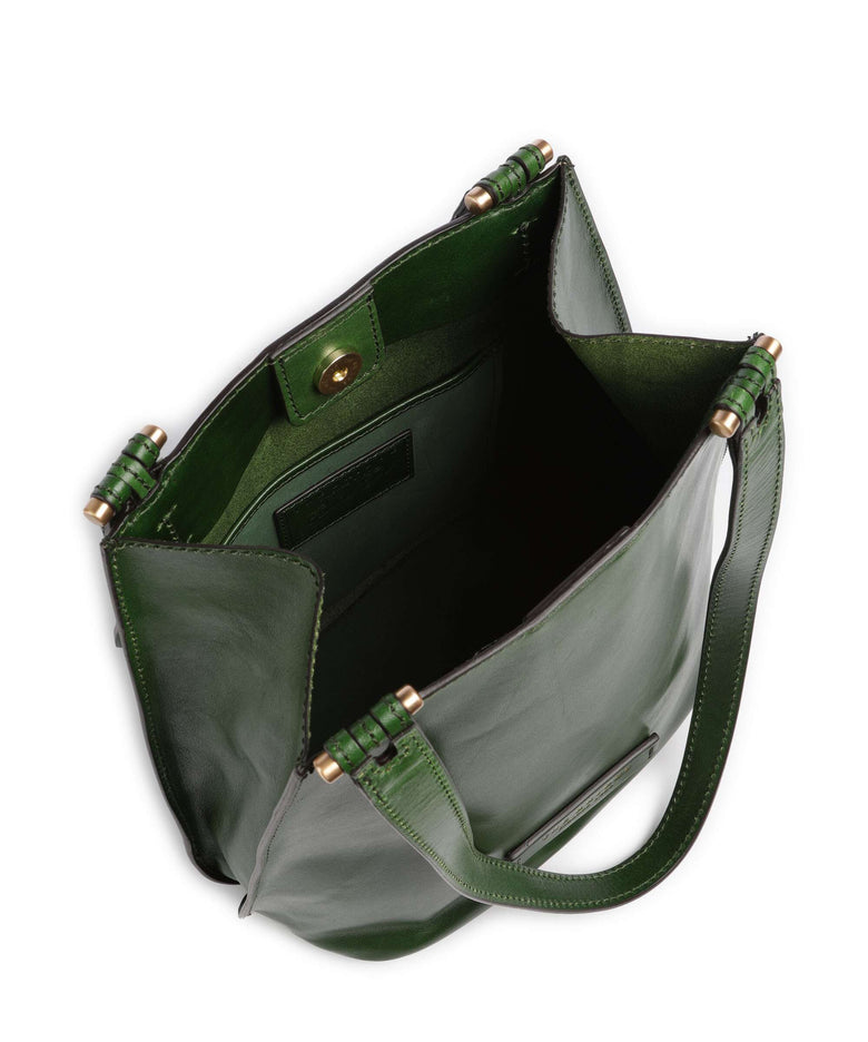 The Bridge Febe Bucket bag verde inglese