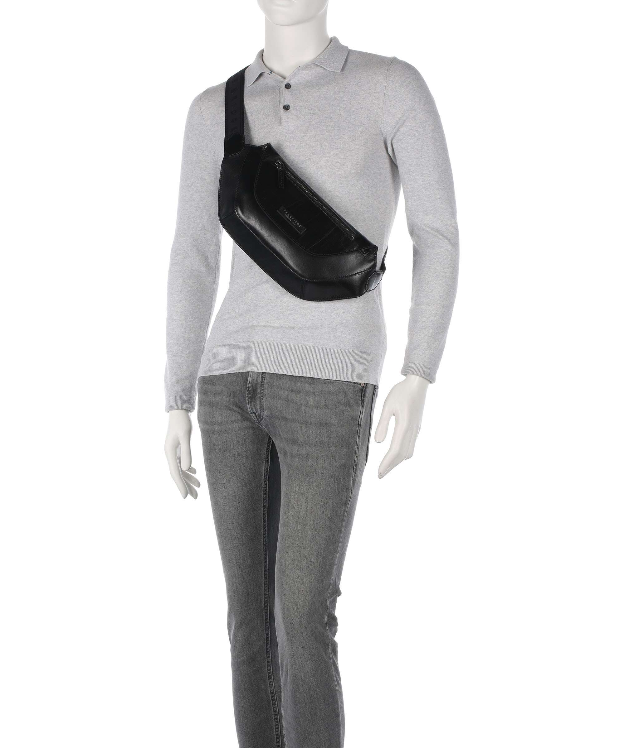 The Bridge Giulio Belt bag black