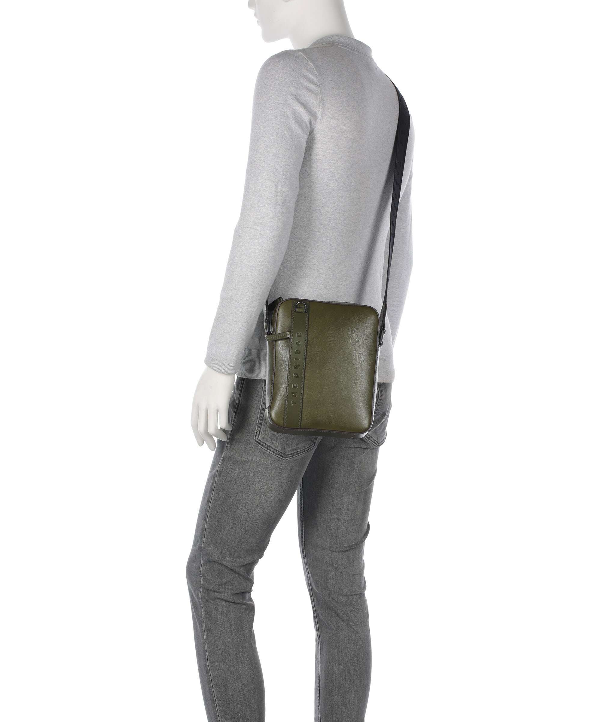 The Bridge Giacomo Crossbody bag thyme