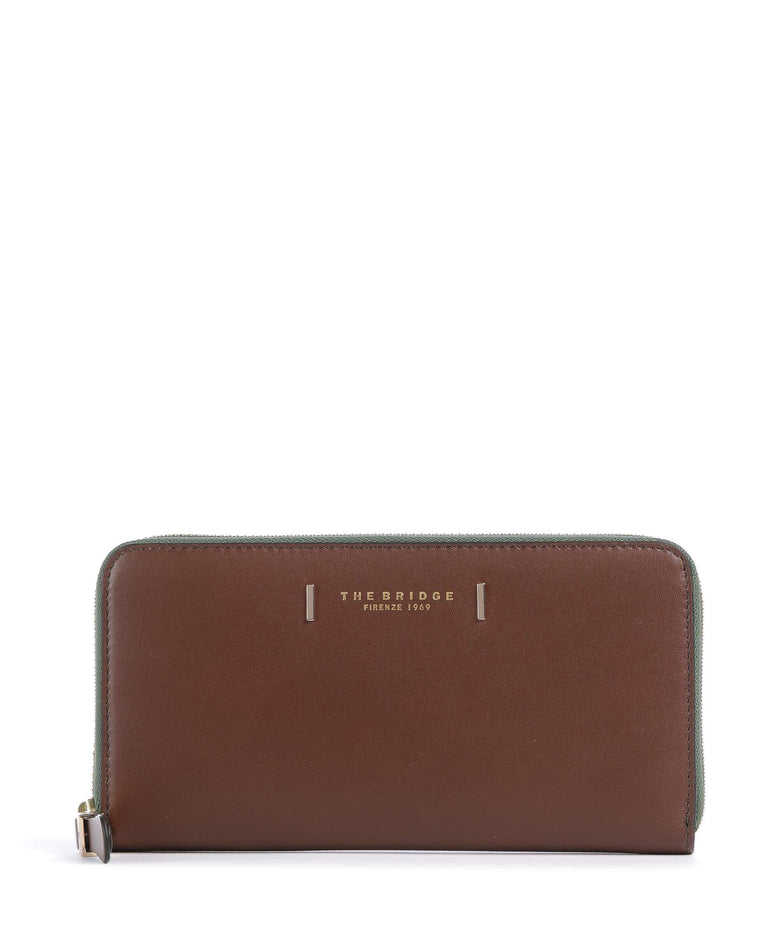 The Bridge Chiara Wallet marrone