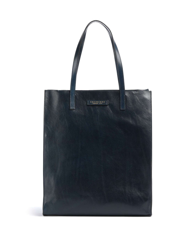 The Bridge Mirra Tote bag oltremare