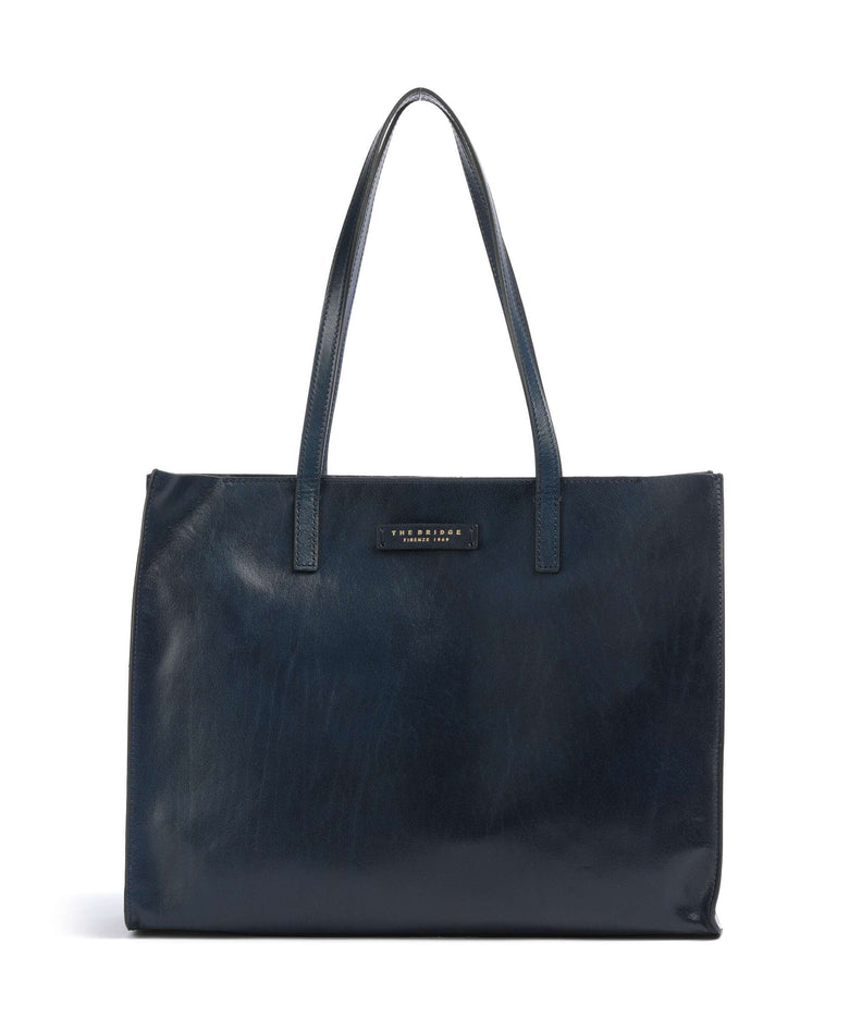 The Bridge Mirra Tote bag oltremare