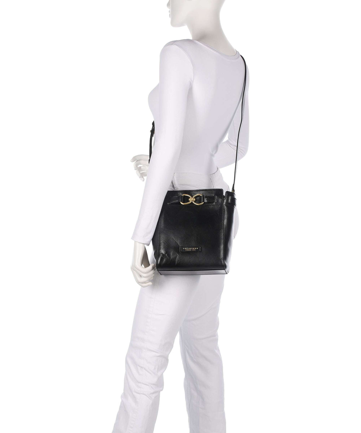 The Bridge Isotta Crossbody bag nero