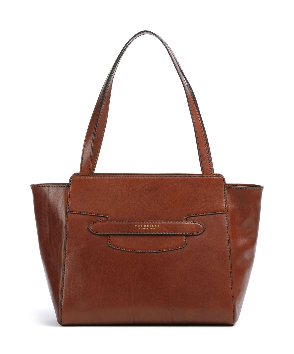 The Bridge Lucrezia Tote bag marrone