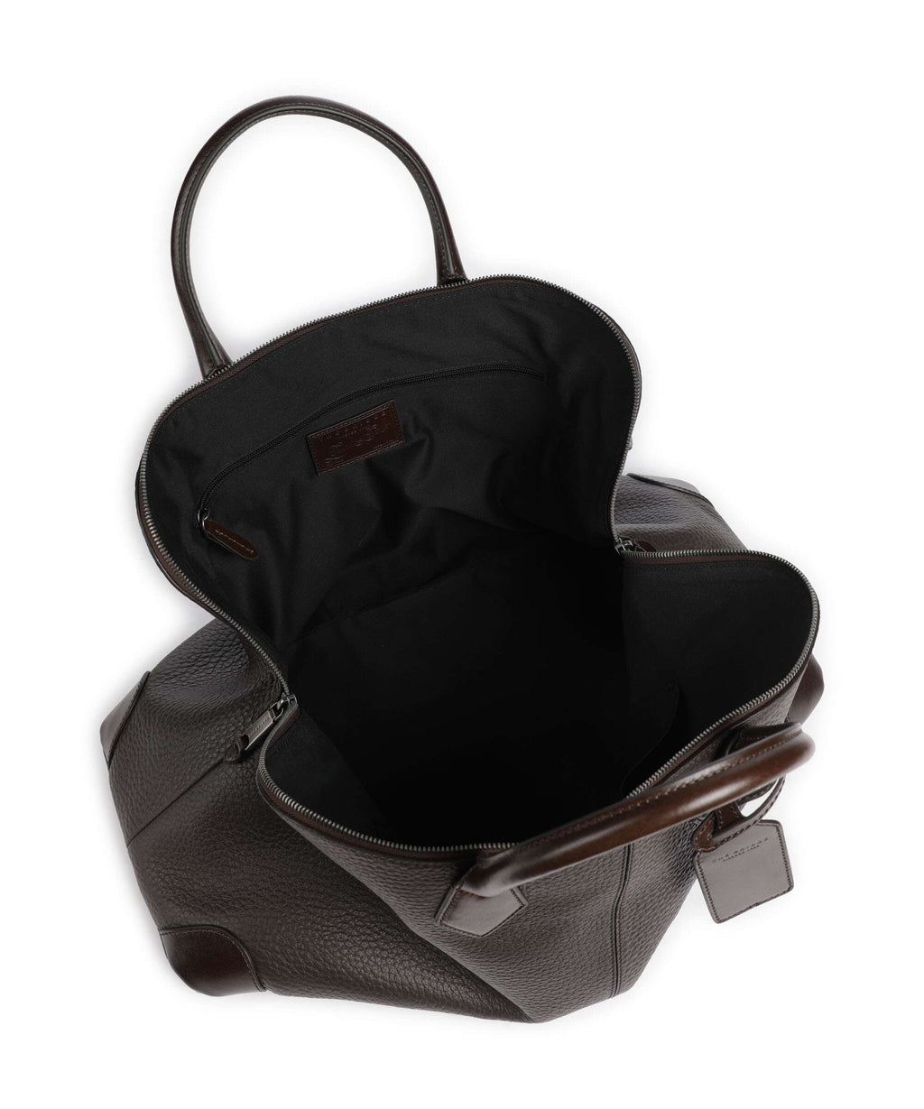 The Bridge Travel Soft Weekend bag moka