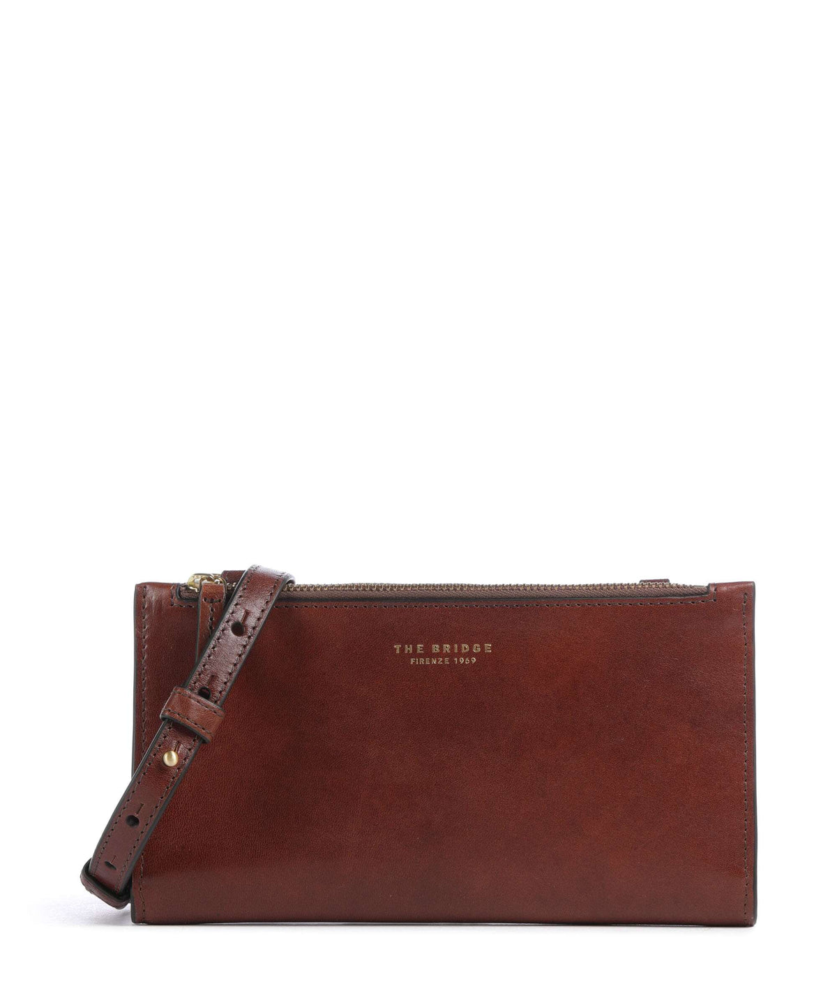 The Bridge Lara Wallet marrone