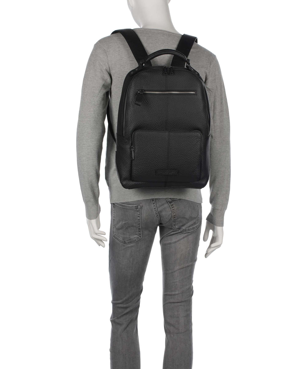 The Bridge Manfredi Backpack nero