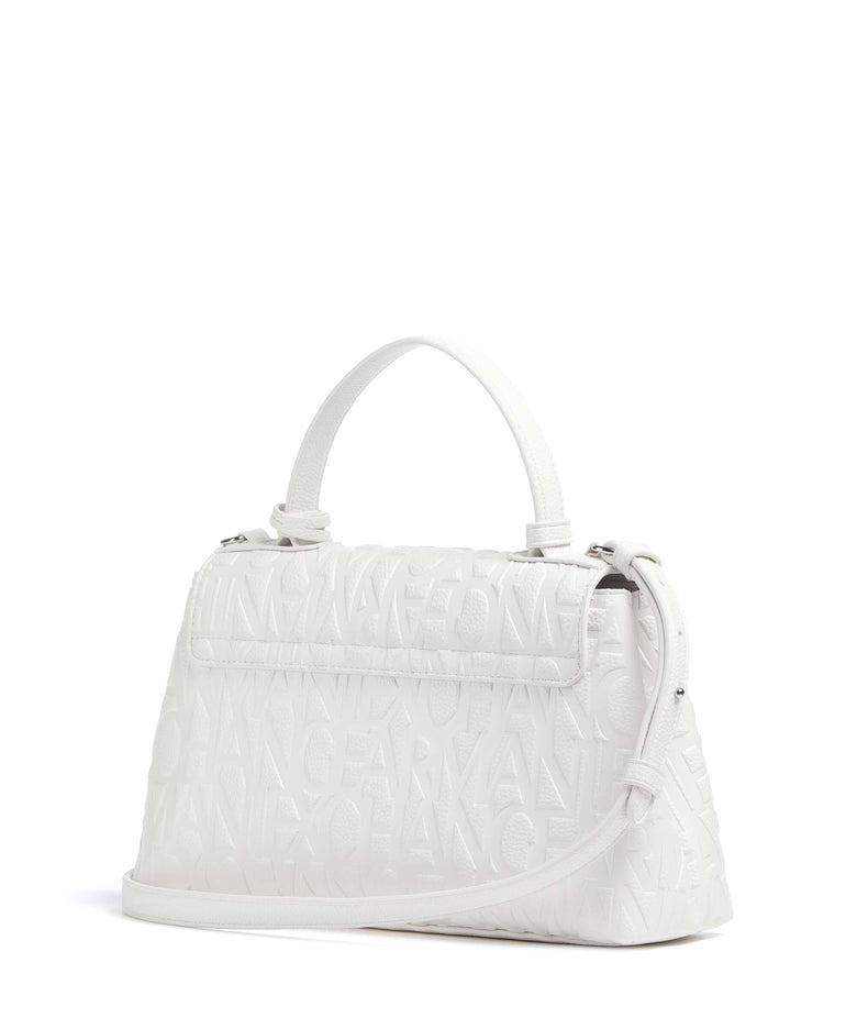 Armani Exchange Liz Handbag off white