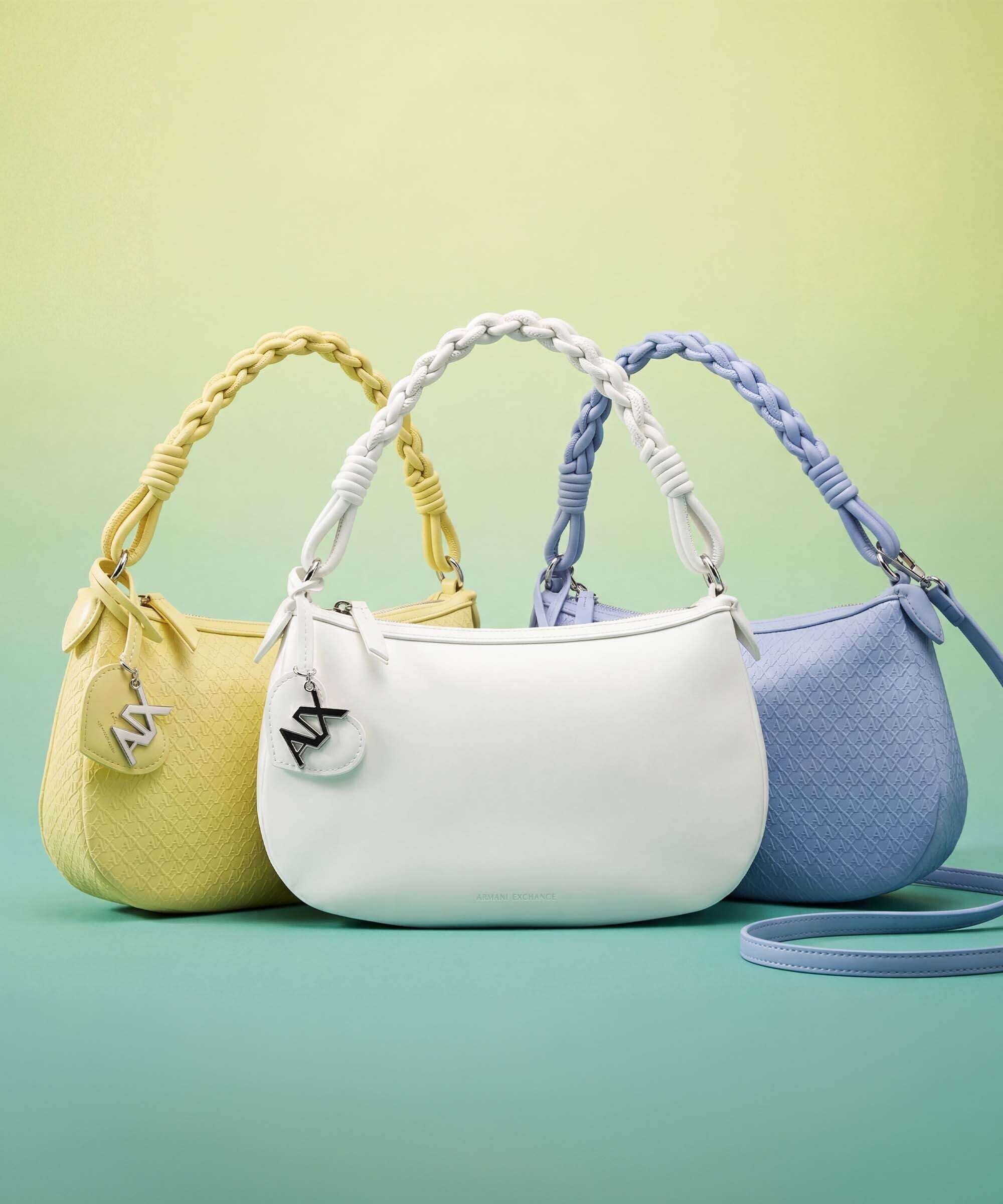 Armani Exchange Maya S Shoulder bag glacial
