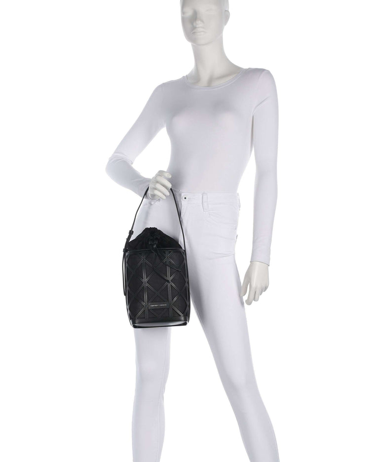 Emporio Armani Deva M Bucket bag nero