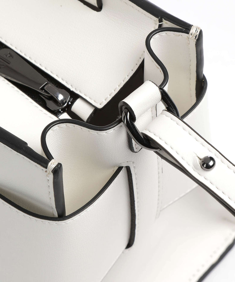 Armani Exchange Susie M Handbag bianco ottico