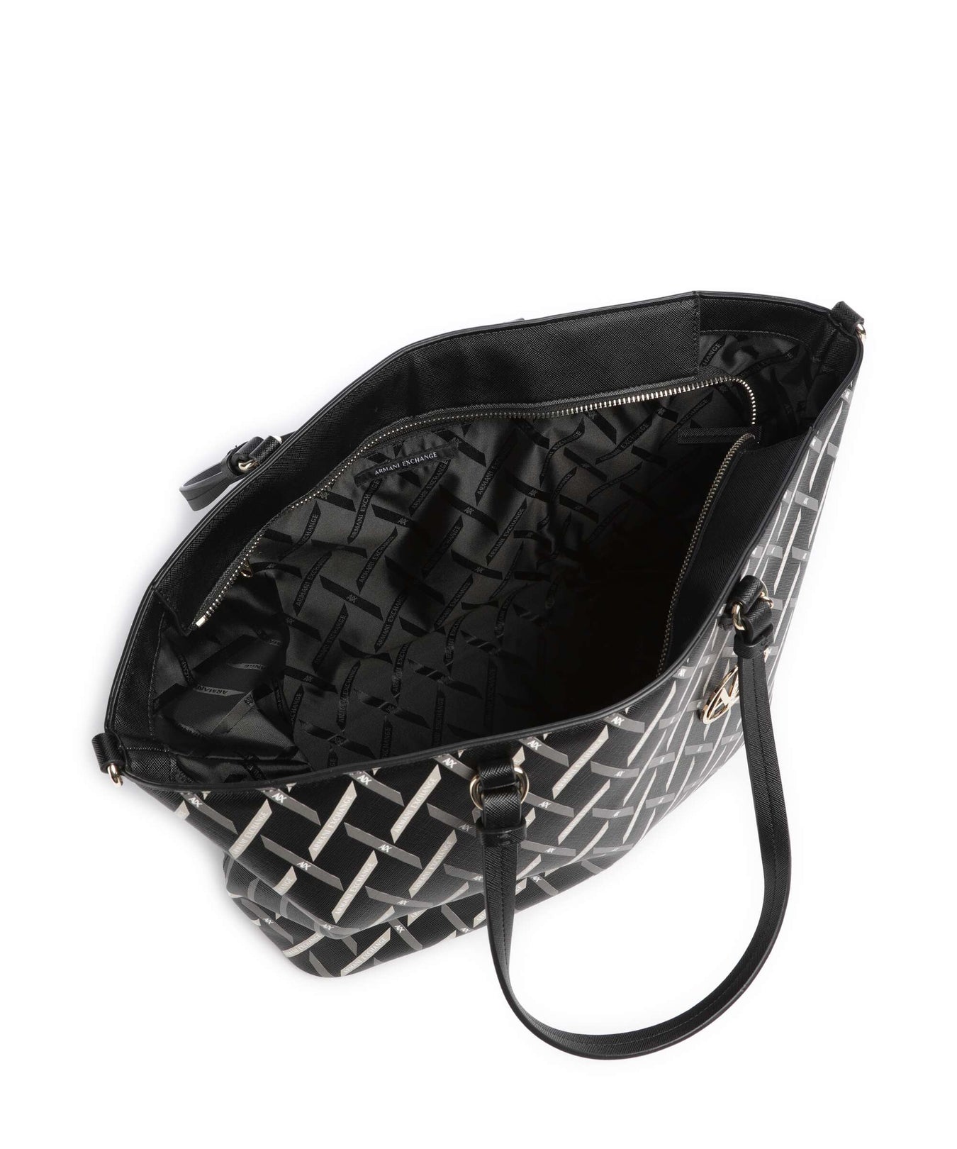 Armani Exchange Gynger Logo M Tote bag black