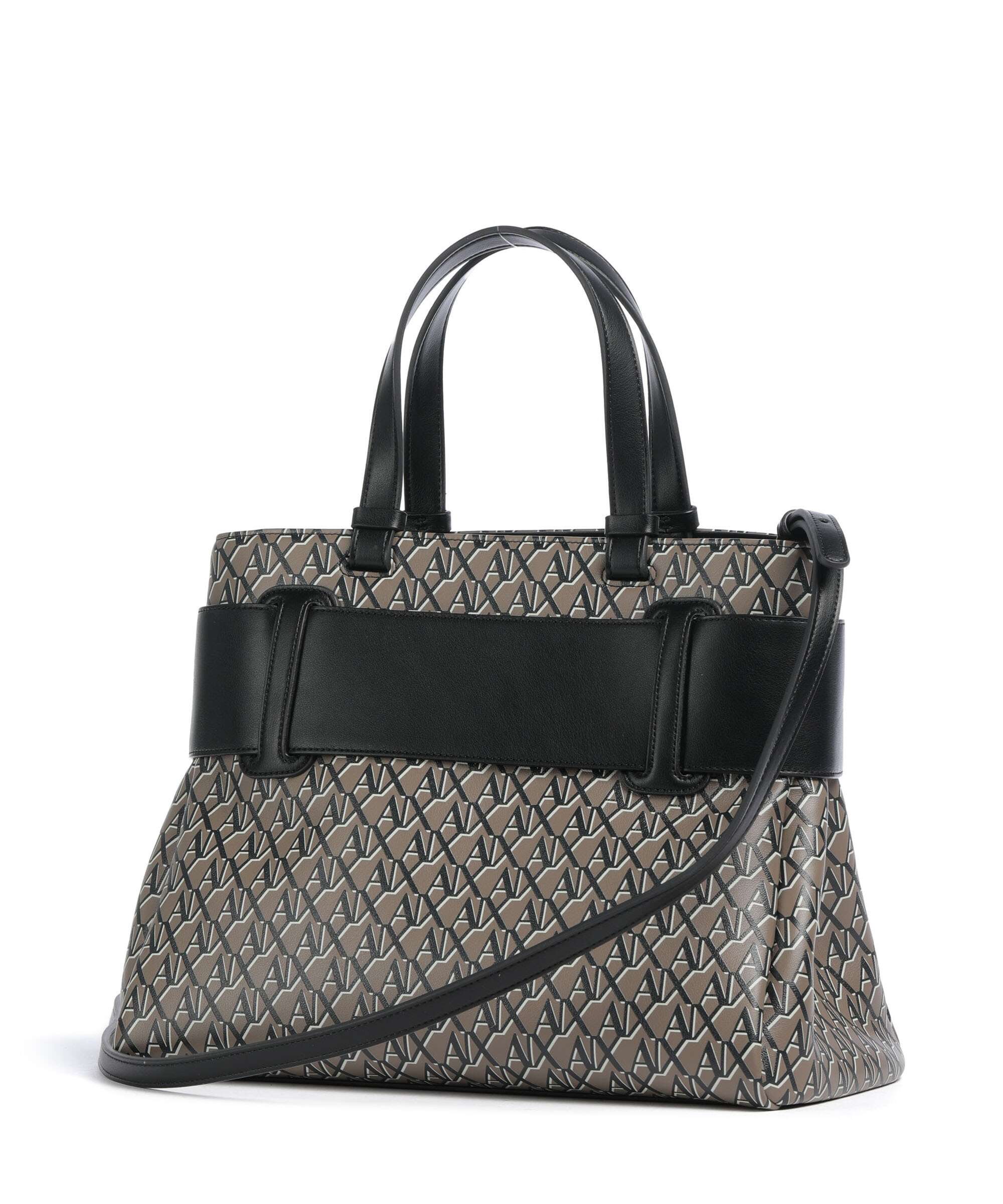 Armani Exchange Susy Soft Handbag brown bass/black
