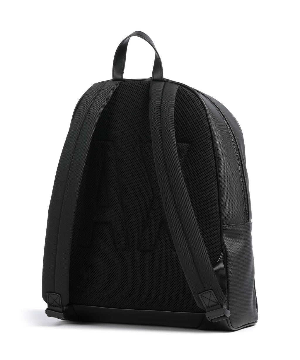 Armani Exchange Dylan Backpack black/pomegranate/black shiny