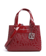 Armani Exchange Liz Patent S Käsilaukku red dahlia
