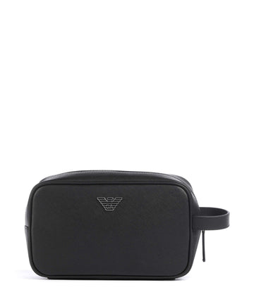 Emporio Armani Saffiano Animation Pesulaukut black beauty