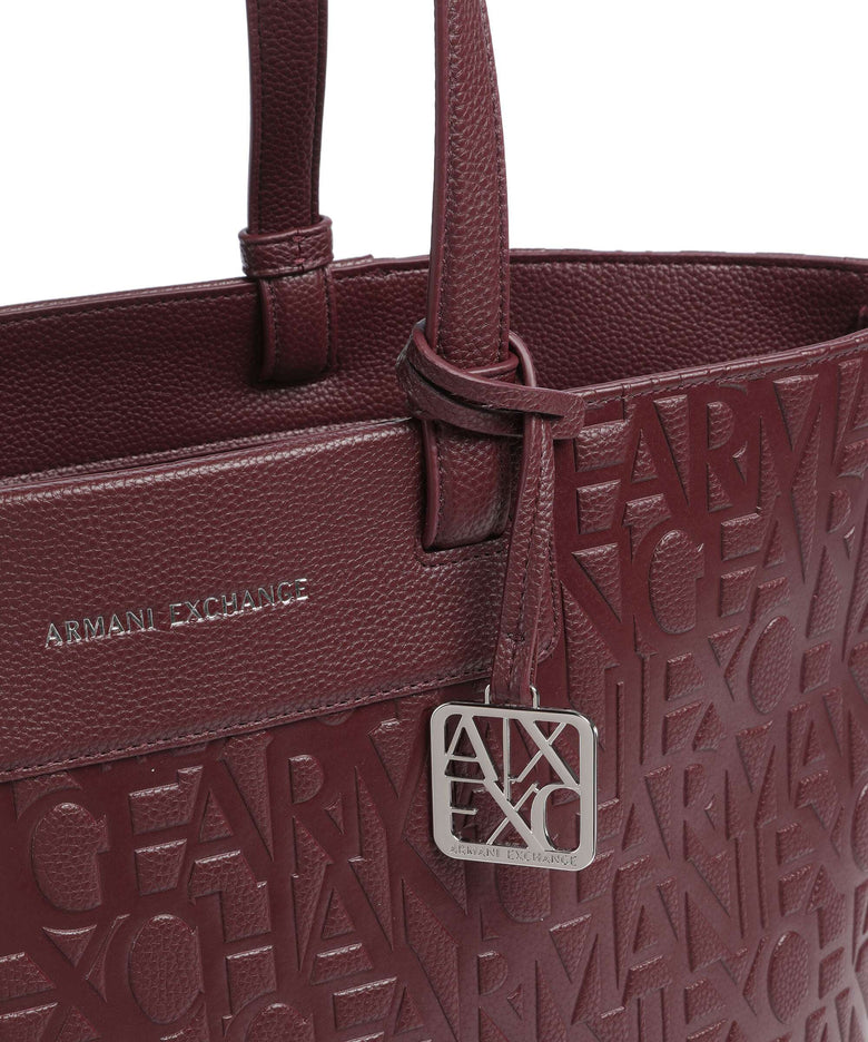 Armani Exchange Liz Monogram L Tote bag groove