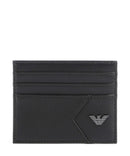 Emporio Armani Premium Nappa Maksukorttikotelo black beauty