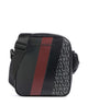 Armani Exchange Dylan Olkalaukku black/pomegranate/black shiny