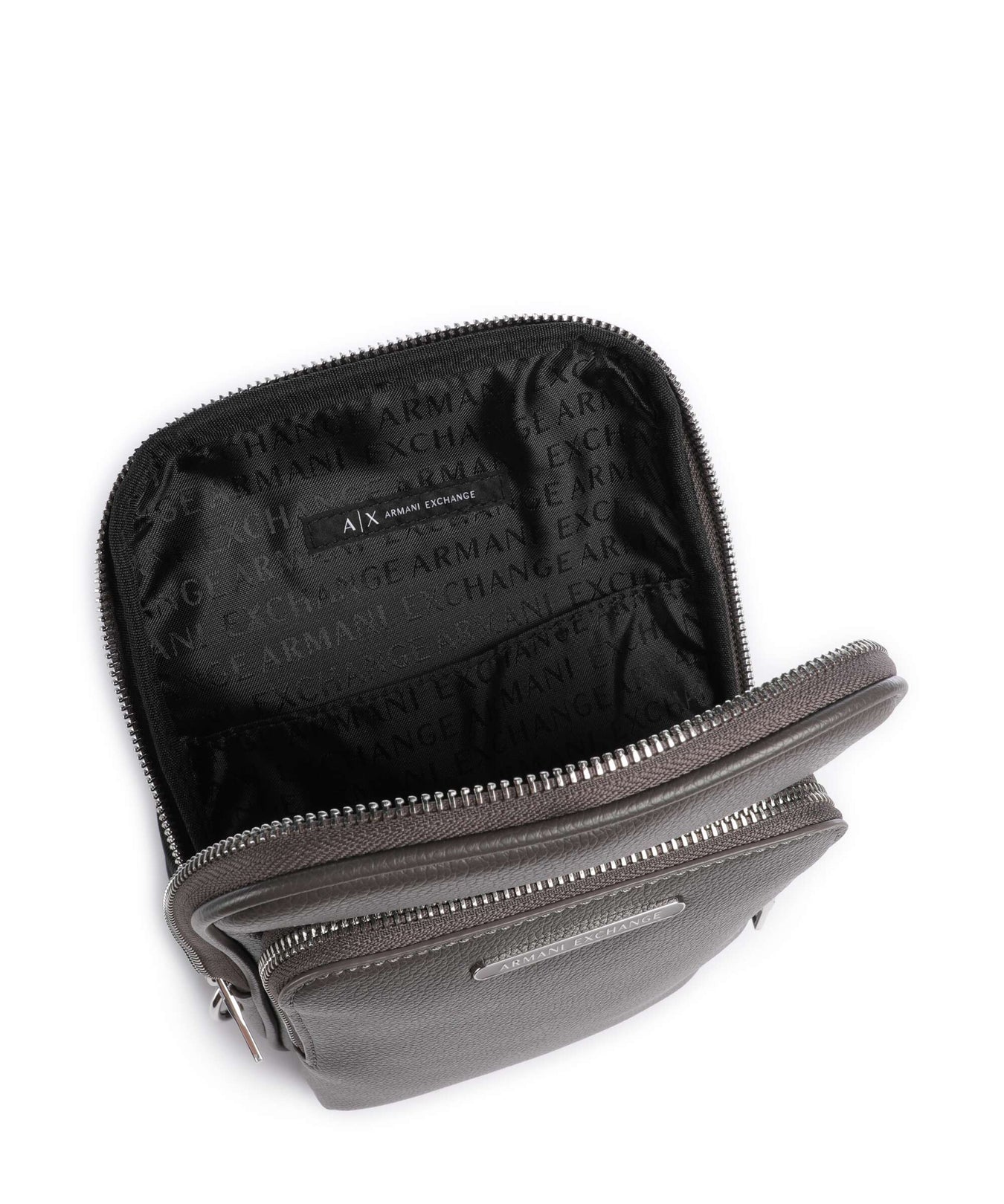 Armani Exchange Okinawa Sling bag dark gull gray