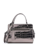Armani Exchange Diane Mini Croco Olkalaukku gunmetal