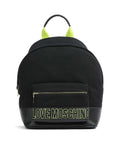 Love Moschino Free Time Backpack nero/lime