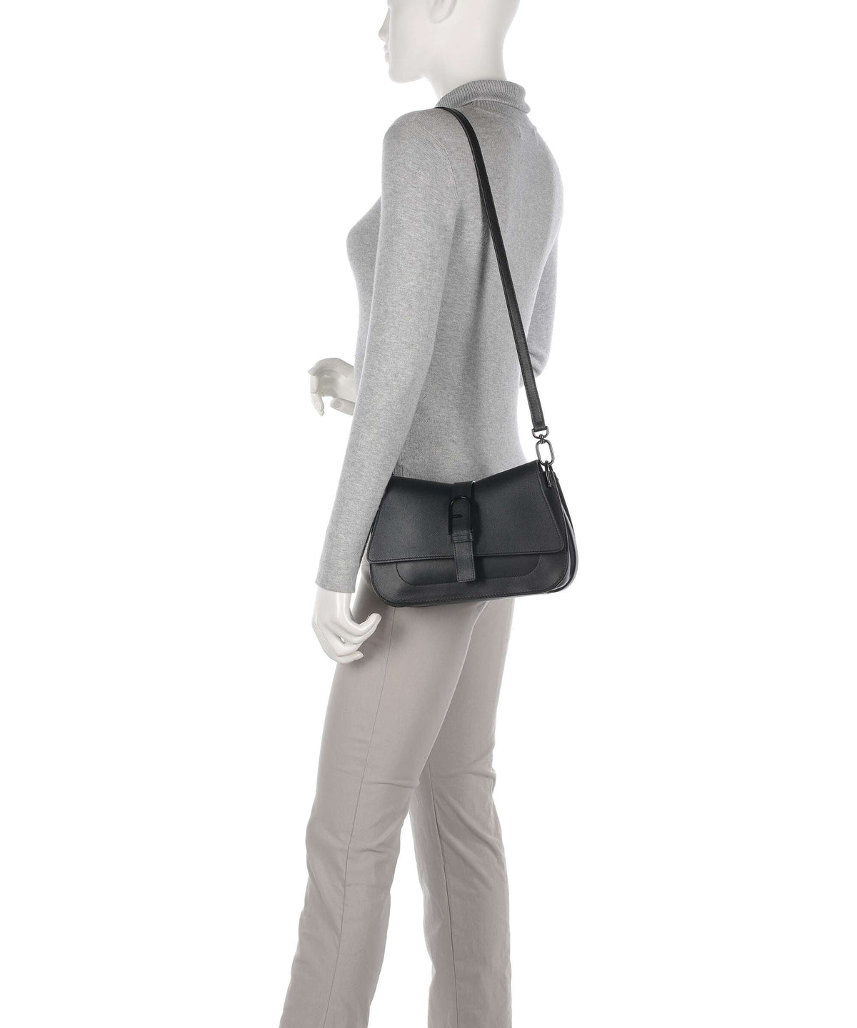 Furla Flow M Handbag nero