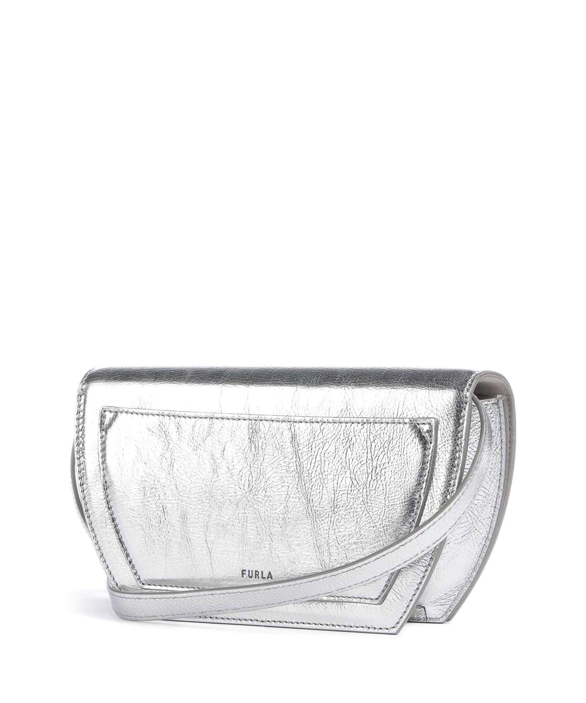 Furla Sfera Mini Crossbody bag silver