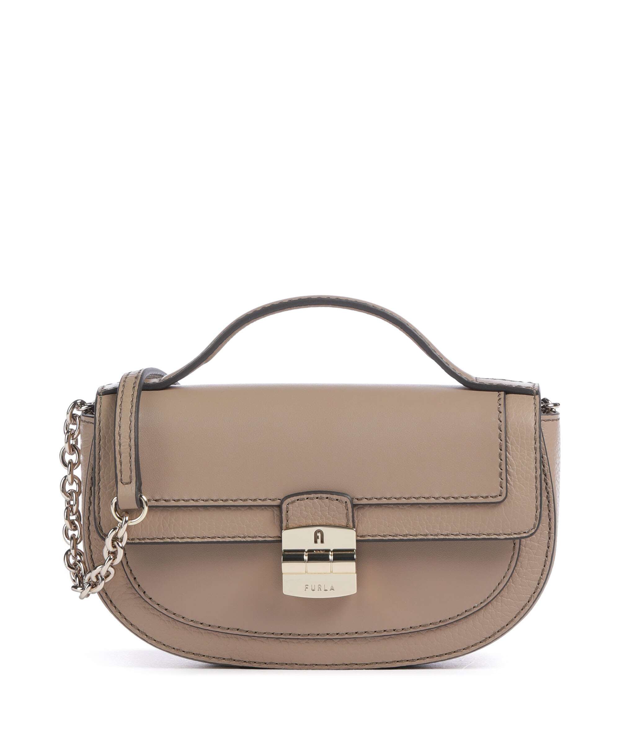 Furla Club 2 Mini Crossbody bag greige