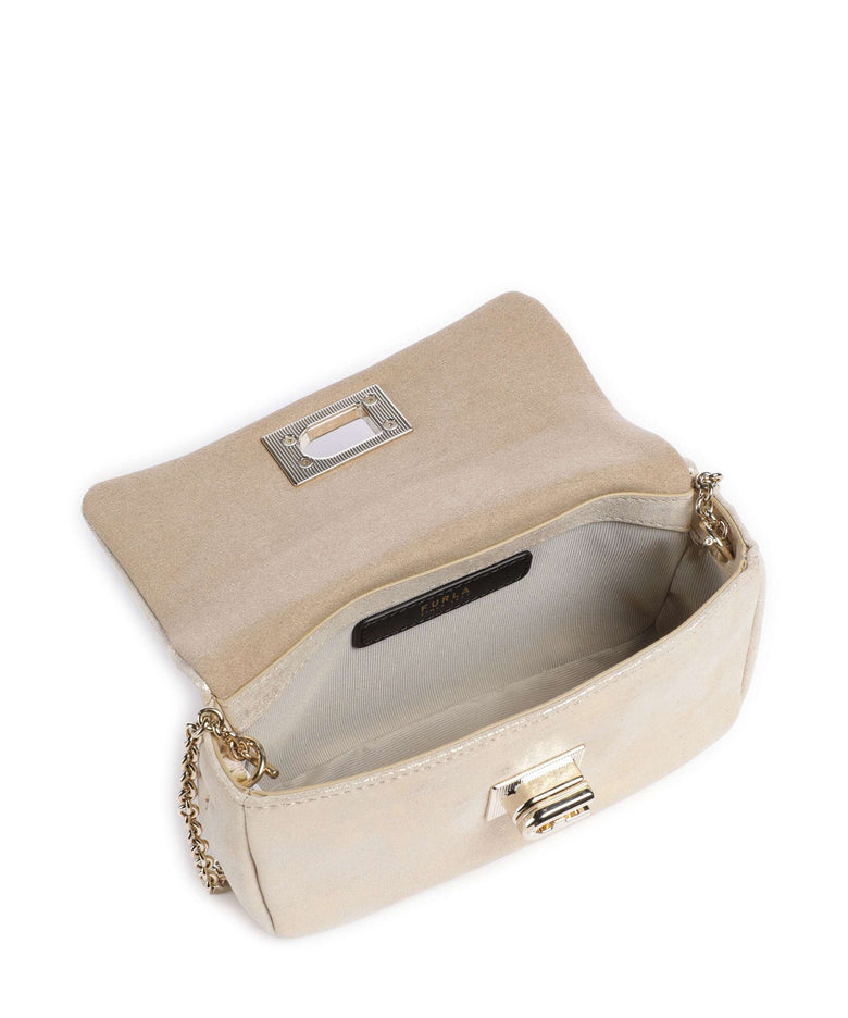 Furla 1927 Mini Soft Crossbody bag gold
