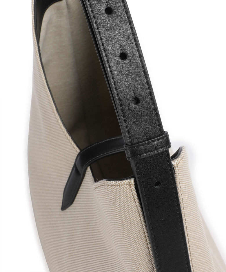 Furla Goccia M Hobo bag naturale/nero