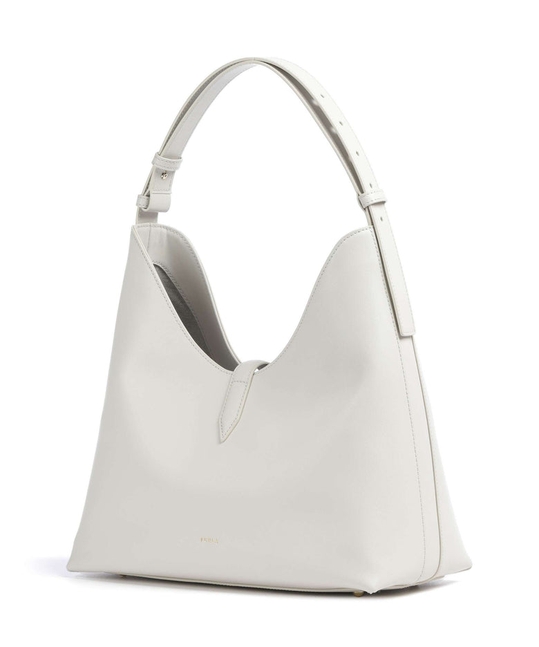 Furla Goccia M Hobo bag marshmallow