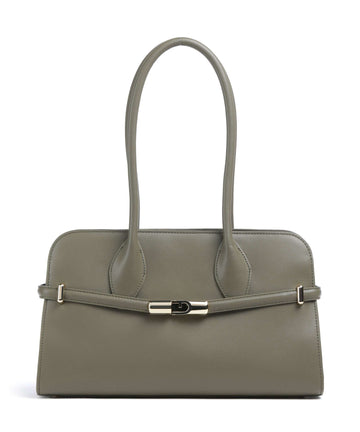 Furla Goccia M Olkalaukku sage
