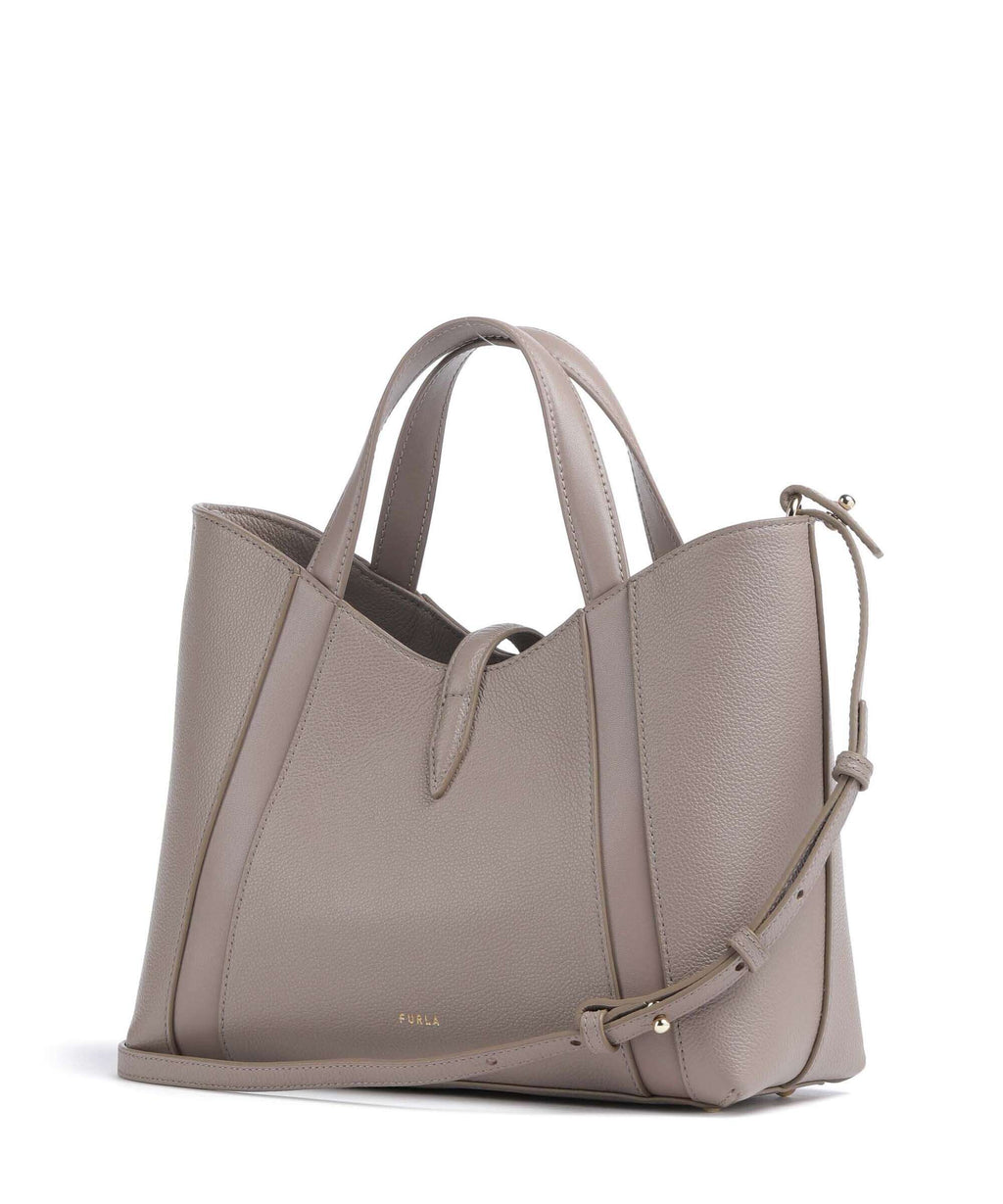Furla Goccia S Handbag stucco gray/mauve