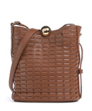 Furla Sfera Soft Mini Bucket bag cognac