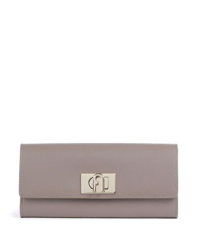 Furla 1927 Continental Wallet stucco gray