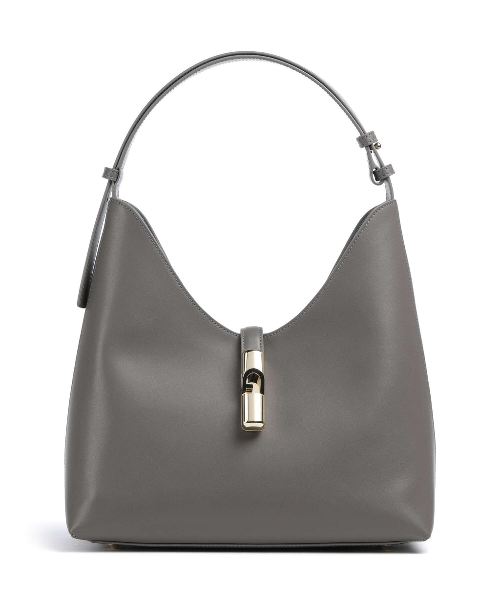 Furla Goccia M Hobo bag urban gray