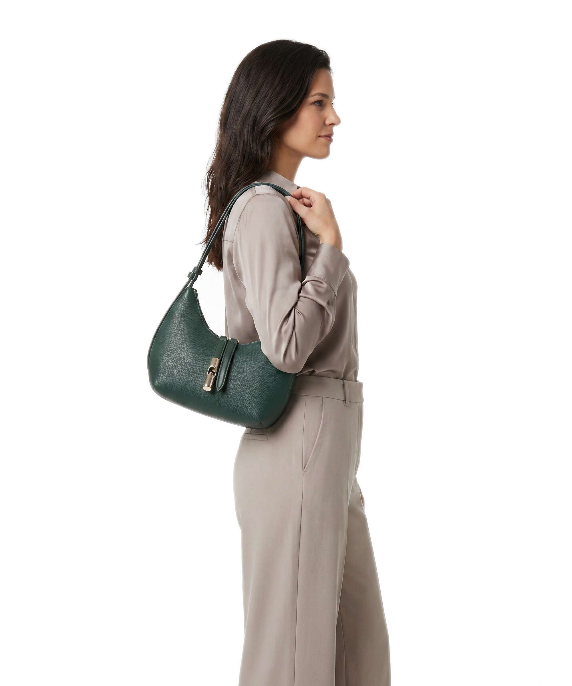 Furla Goccia S Shoulder bag botanical green