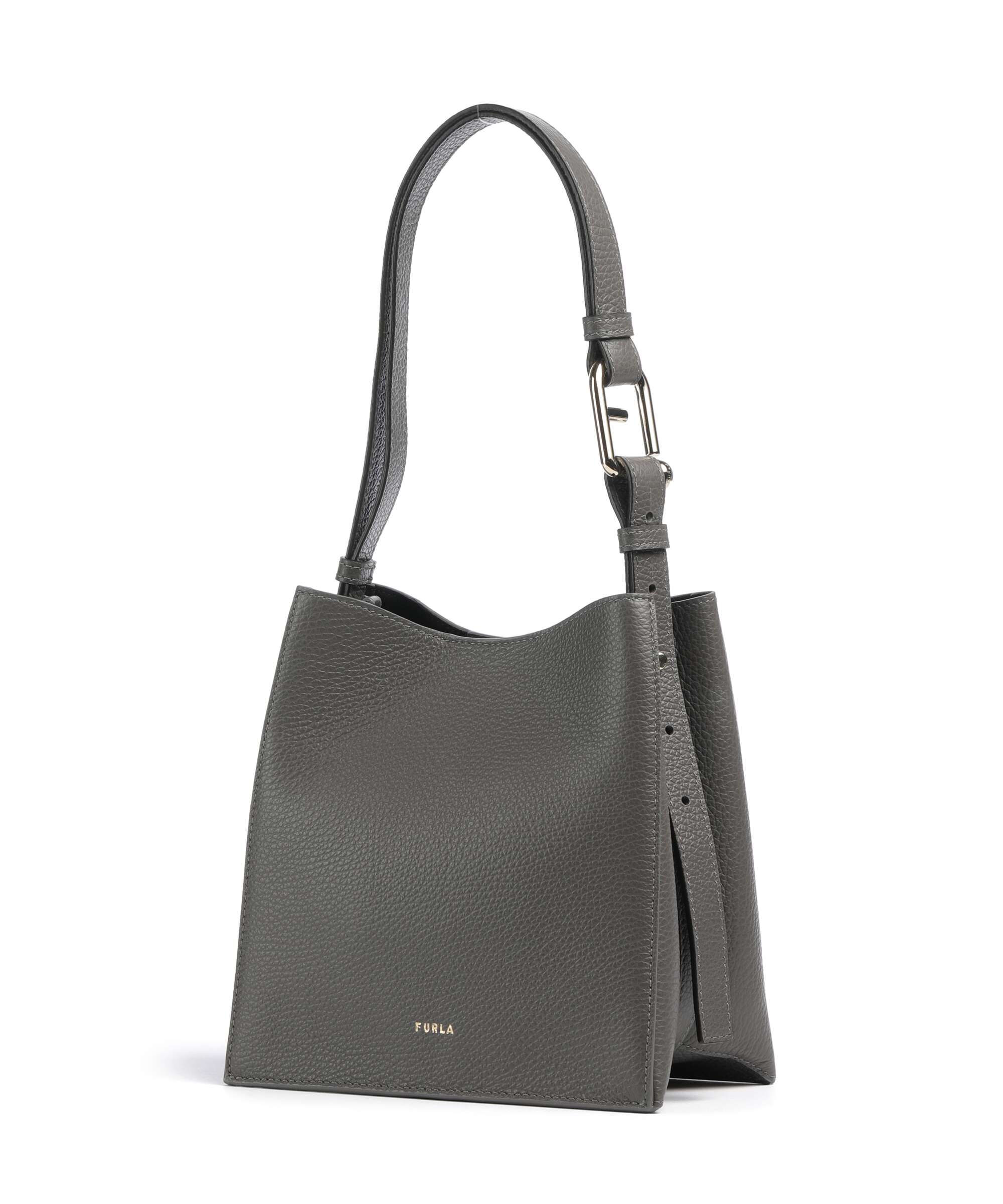 Furla Nuvola Mini Hobo bag urban gray