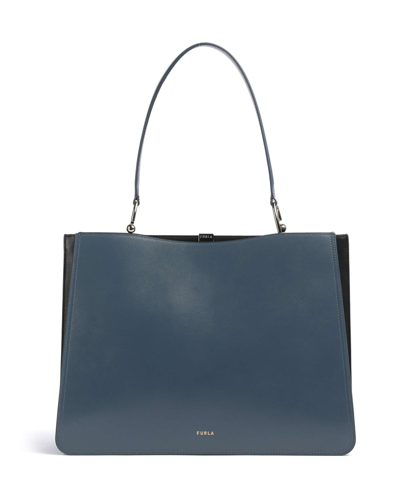 Furla Agata L Tote bag grigio blu/nero