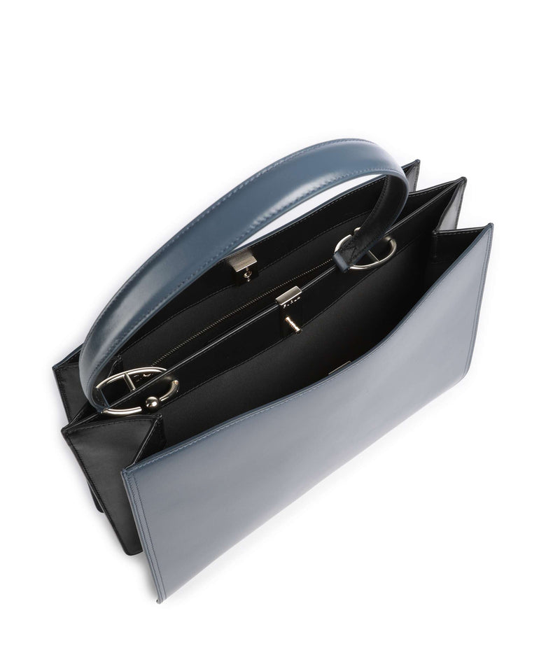 Furla Agata L Tote bag grigio blu/nero