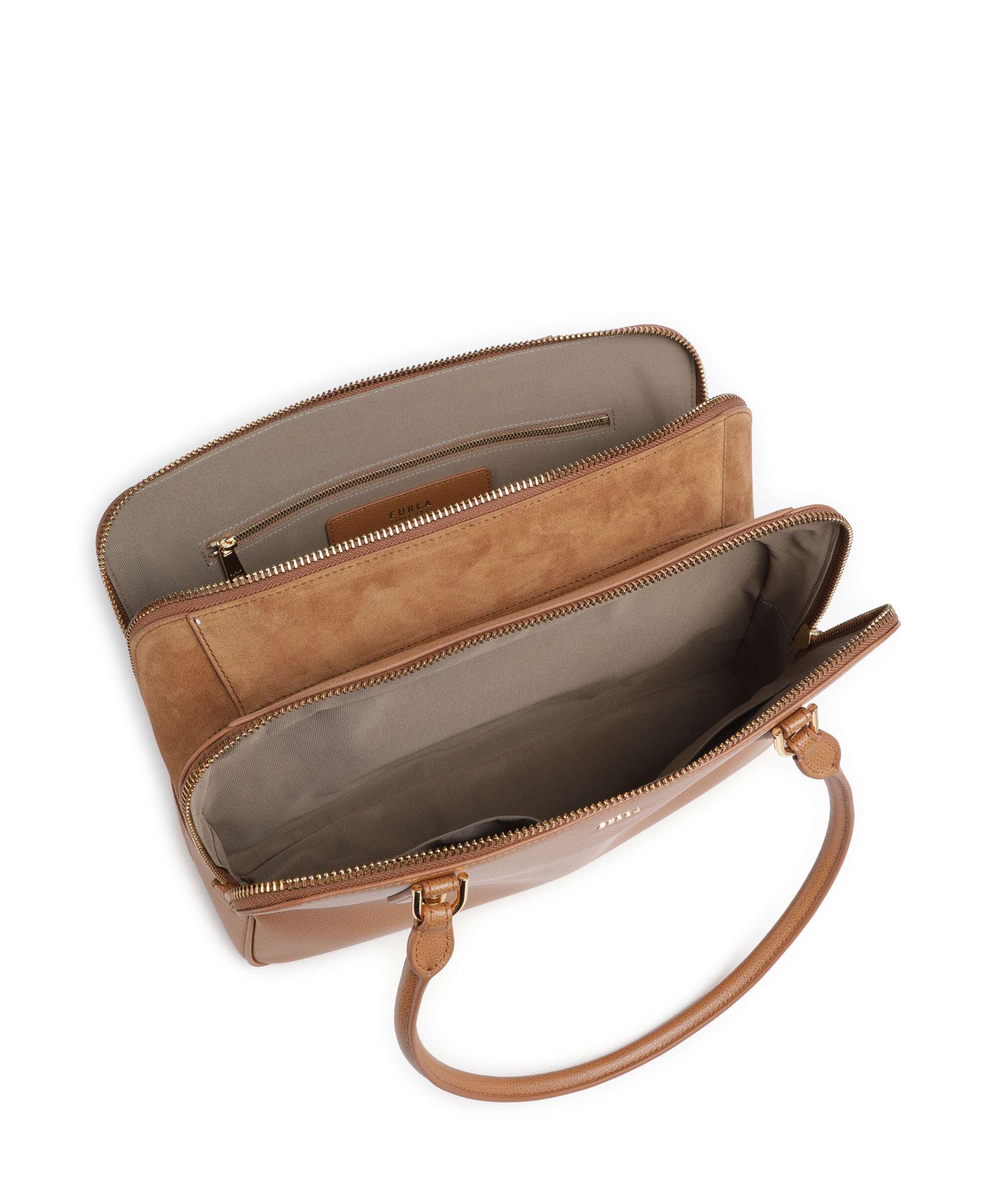 Furla Giulia L Shoulder bag tabacco