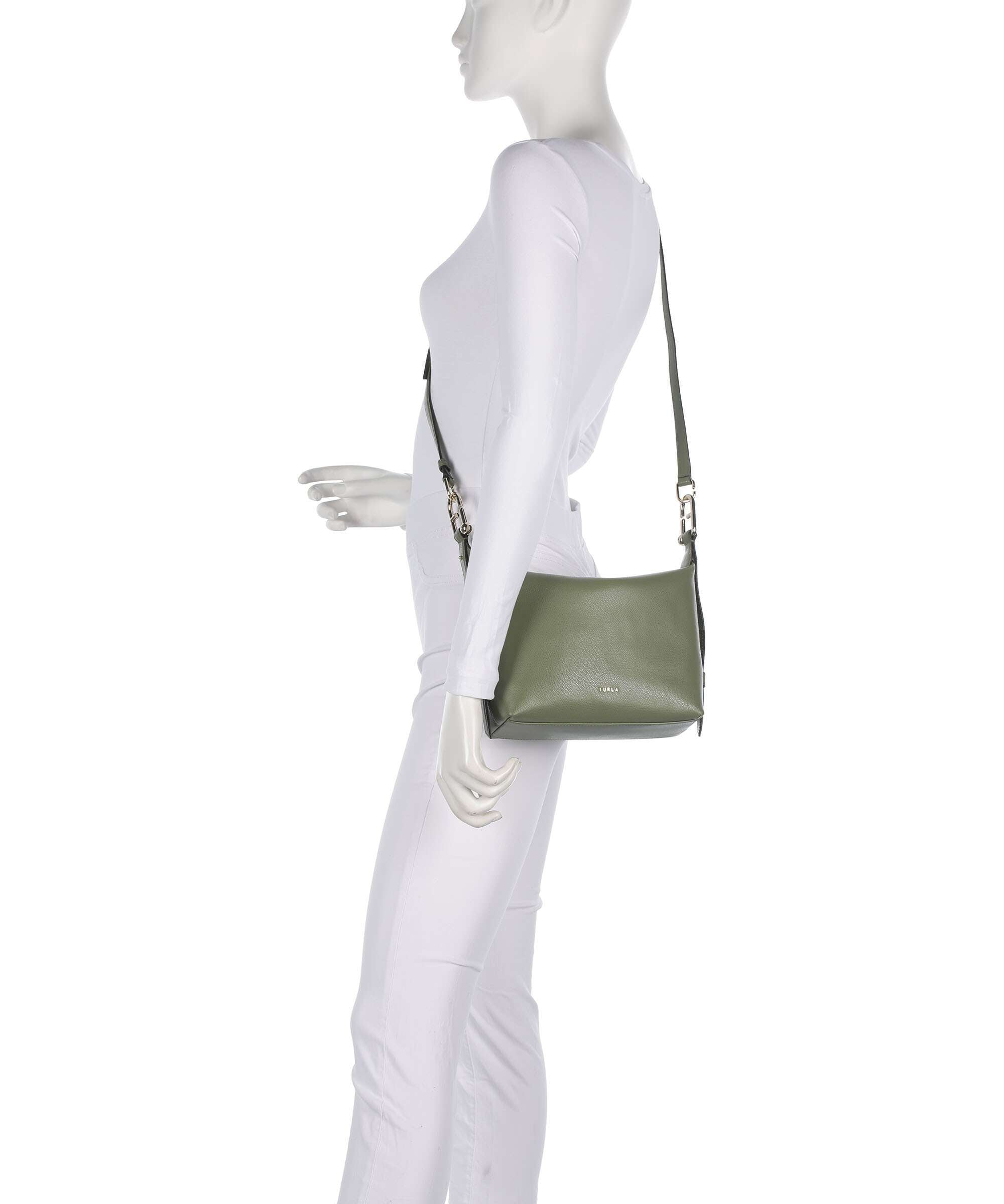 Furla Tonie Mini Shoulder bag avocado