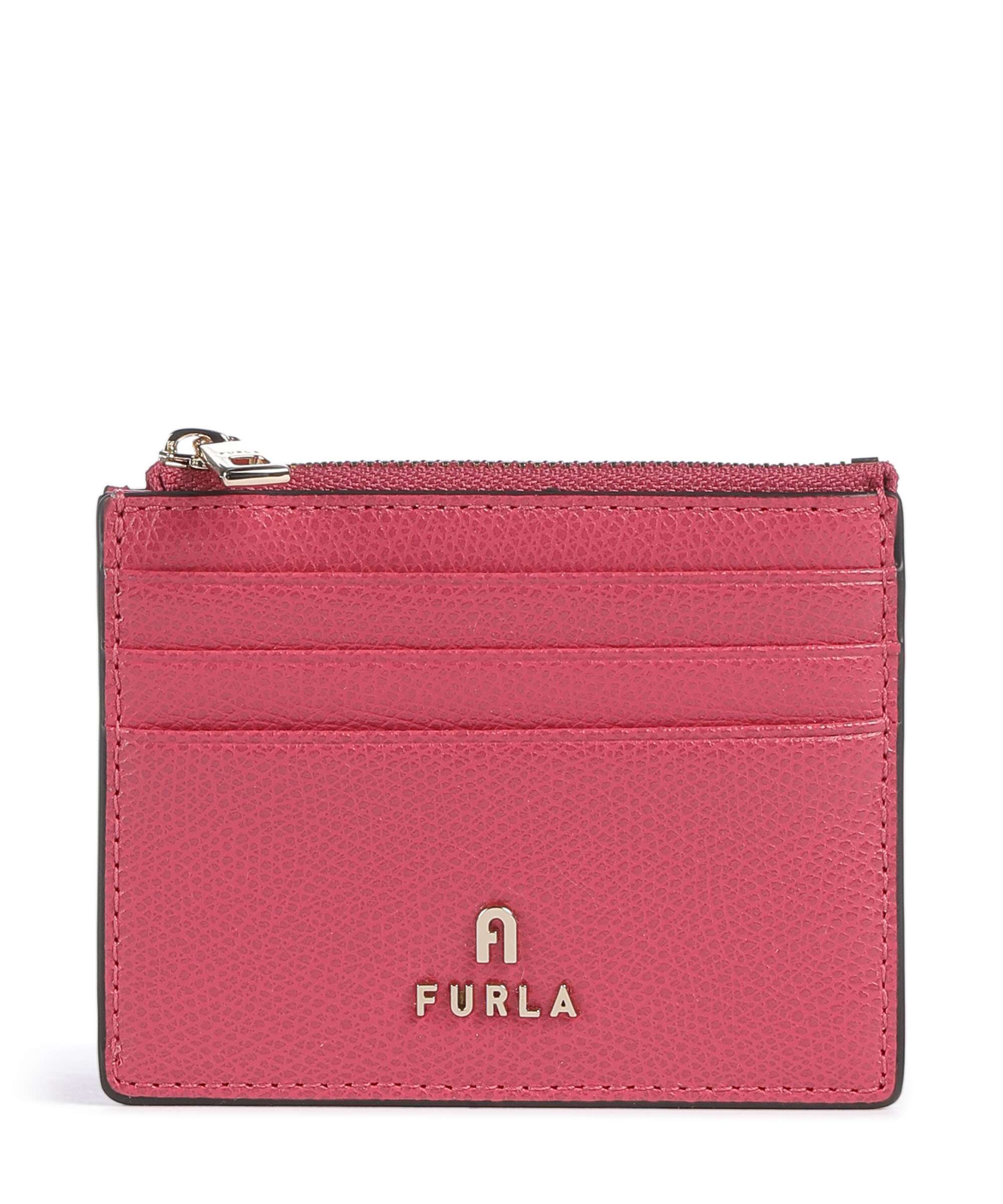 Furla Camelia S Credit card holder velvet pink