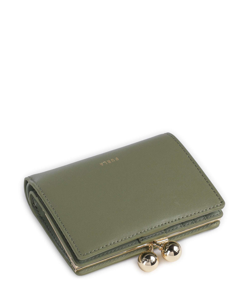 Furla Dots S Compact Wallet Wallet avocado