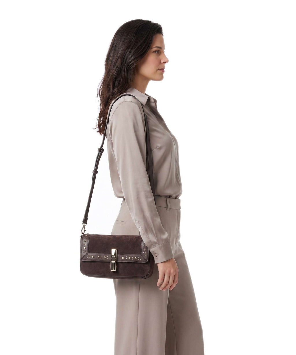 Furla Iride S Crossbody bag toni cioccolato
