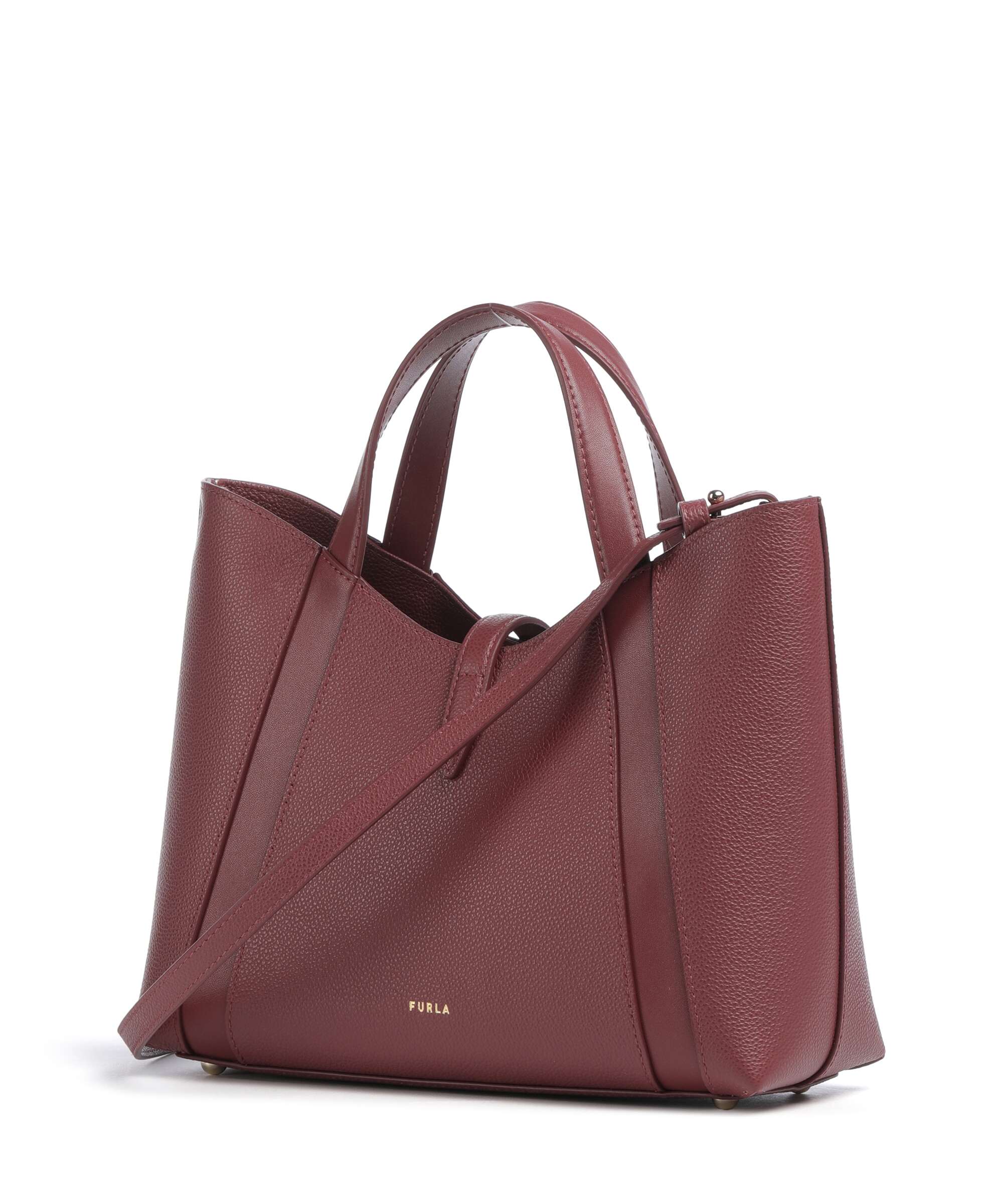 Furla Goccia S Handbag red apple