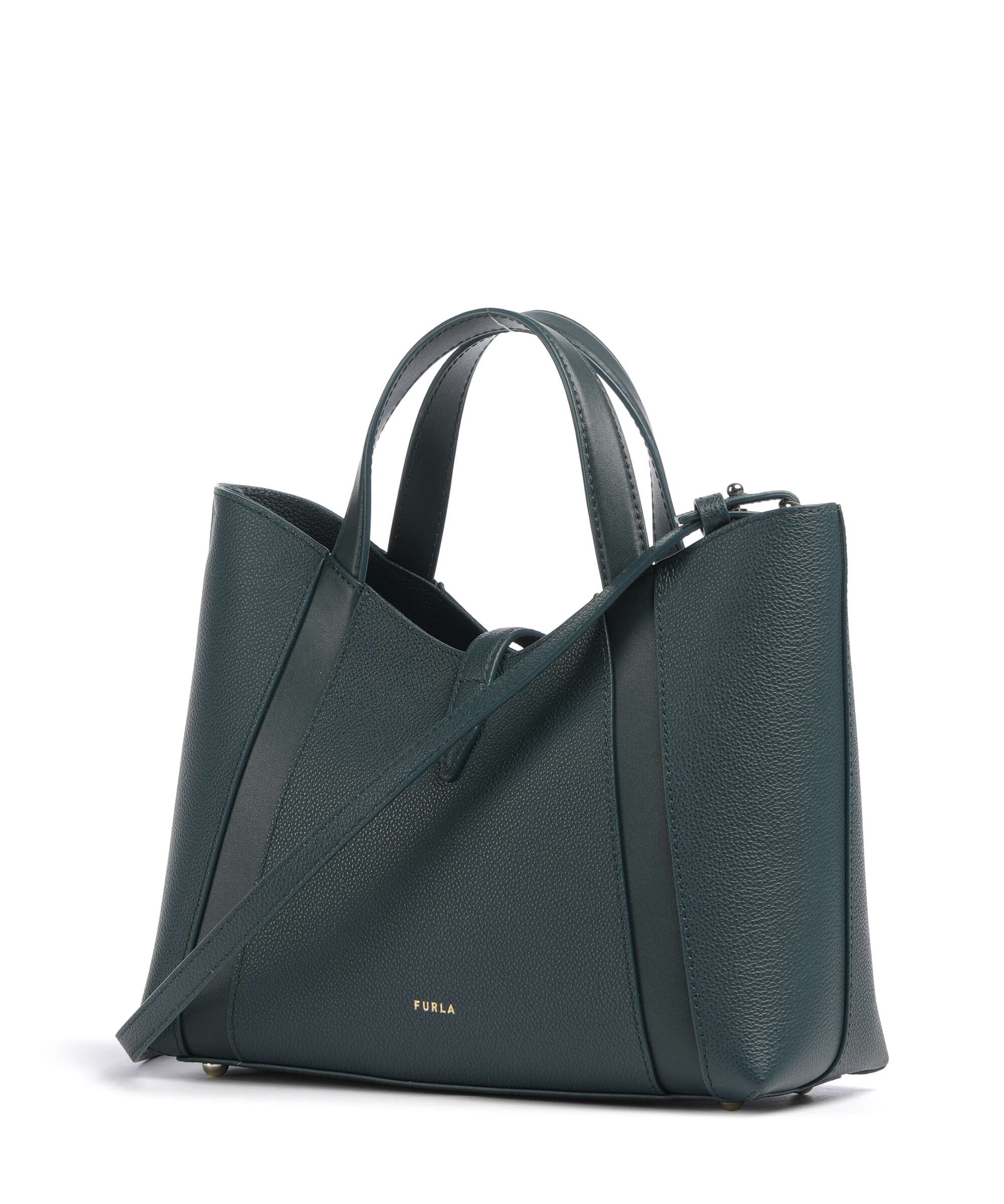 Furla Goccia S Handbag dark forest
